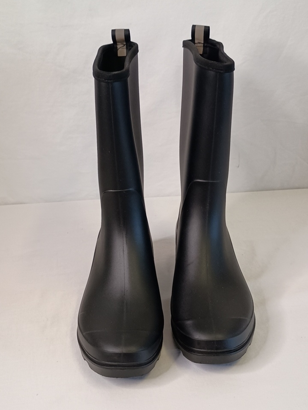 Women's Size 8 Rubber Boots Wide Calf Black Rain Outdoor Utility Chore - Picture 8 of 8